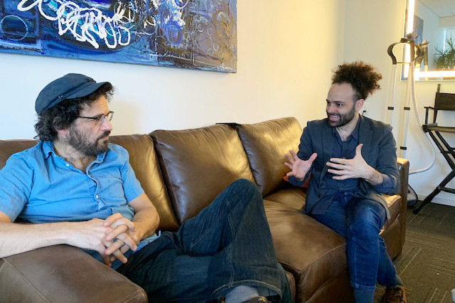 "To Dust" actor Géza Röhrig and actor Shawn Snyder