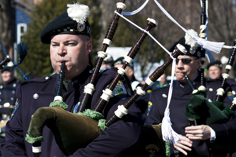Cutchogue St. Patrick's Day Parade, Photo: Nicholas Chowske