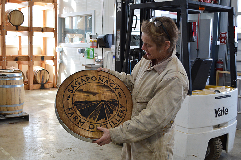 Marilee Foster of Sagaponack Farm Distillery, Photo: Stacy Dermont