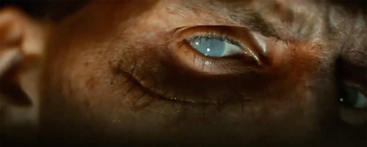 The Monster's eye in "Depraved" 2019