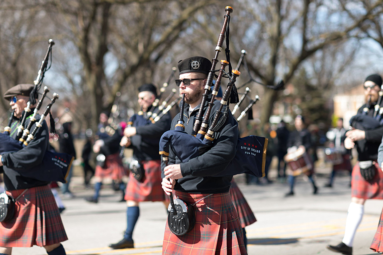 he South Side Irish Parade is a cultural and religious celebration from Ireland in honor of Saint Patrick.