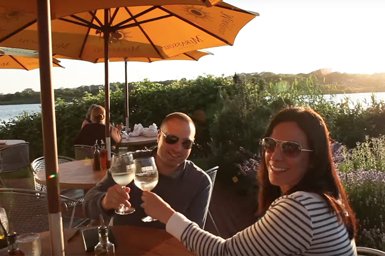 Harvest on Fort Pond video still