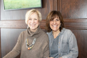 Borghese tasting room associates Mary Twomey and Regina Kinsey