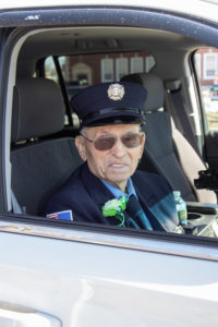 104-year-old John Comb of the WHB Fire Department