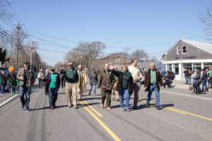 Local politicians at the WHB St. Patrick's Day Parade
