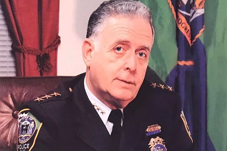 Joseph Grattan during his days in uniform