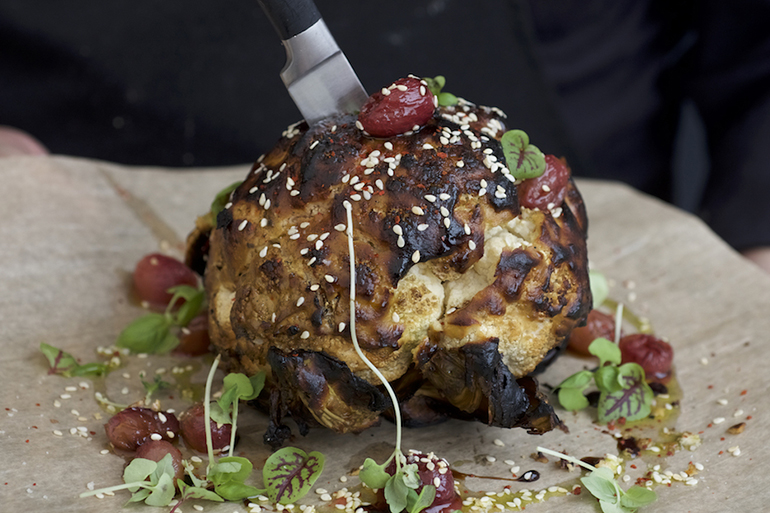 Roasted Cauliflower at Lulu Kitchen, Photo: WordHampton