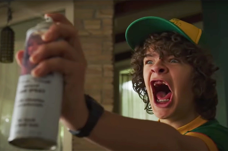 Gaten Matarazzo as Dustin in the 'Stranger Things' Season 3 trailer