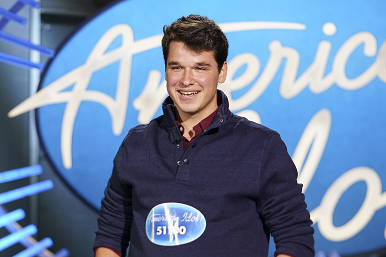 Christiaan Padavan auditioning for "American Idol" Photo: Nicole Rivelli/ABC
