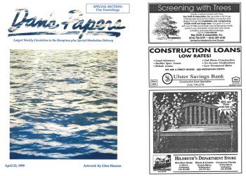 April 23, 1999 Dan's Papers cover art by Glen Hansen and vintage ads