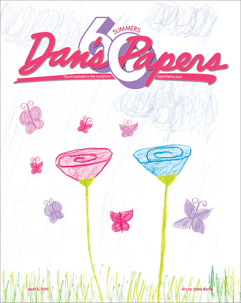 April 5, 2019 Dan's Papers cover art by Stella Burns