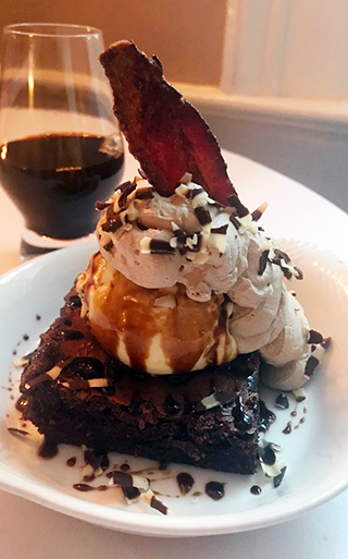 Bridgehampton Inn Fudge Brownie Sundae