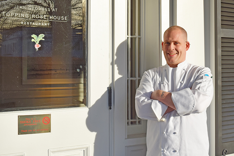 Chef Drew Hiatt, Photo: Courtesy Topping Rose House