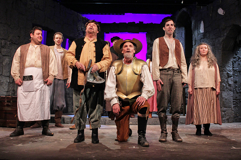 Hampton Theatre Company's "Man of La Mancha," Photo: Tom Kochie