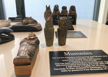 Hieroglyph Cryptologist workshop at the Long Island Science Center, Photo: Courtesy LISC