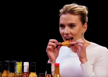 Scarlett Johansson on 'Hot Ones'