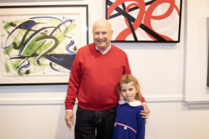 Artist Mark Zimmerman, Lydia age 6