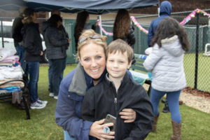 SASF Animal Care team member Jessica Smith with Declan, age 6