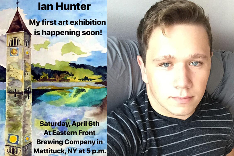 Artist Ian Hunter, Images: Courtesy