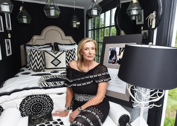 Iris Zonlight with her design for the 2017 ARF Designer Show House, Photo: ©PATRICKMCMULLAN.COM
