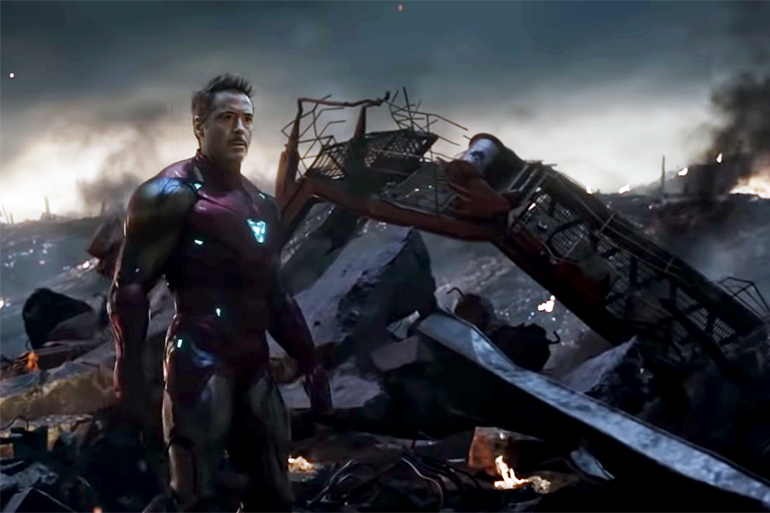 Robert Downey Jr. as Iron Man in the new "Avengers: Endgame" Special Look teaser trailer