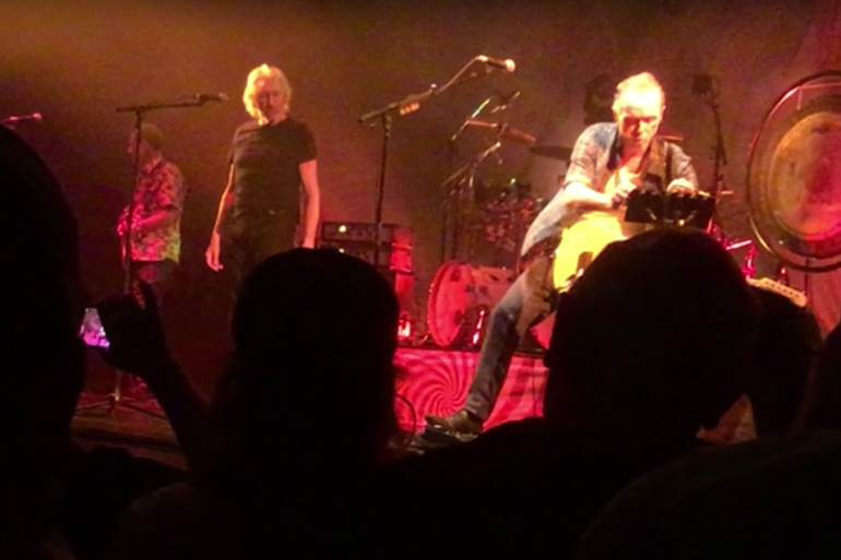 Roger Waters with Nick Mason at Beacon Theater