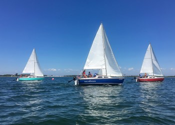A few of Sail Montauk's seaworthy vessels, Photo: Sail Montauk
