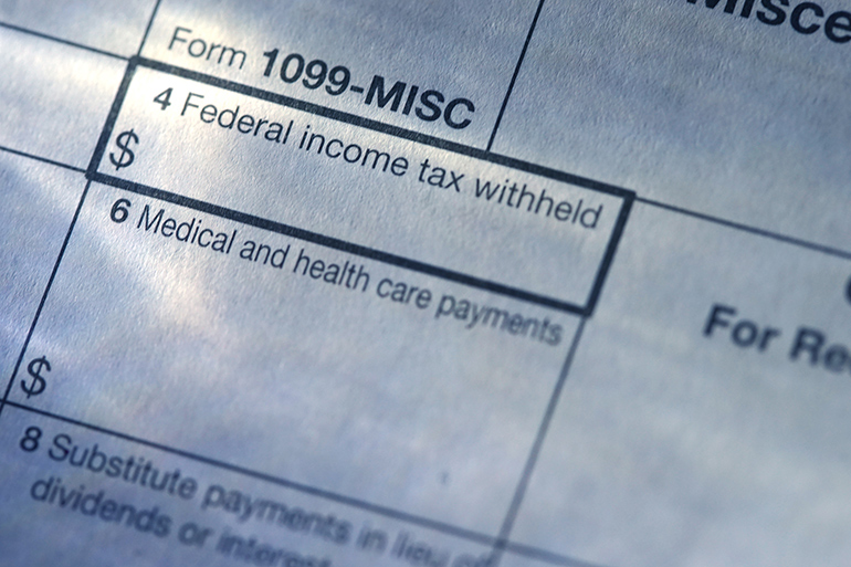 1099 tax form