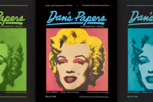 1989, May 26 Andy Warhol Marilyn Monroe Dan's Papers cover art