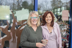 Laurie Petroske and Joan Moran of the Peconic Land Trust