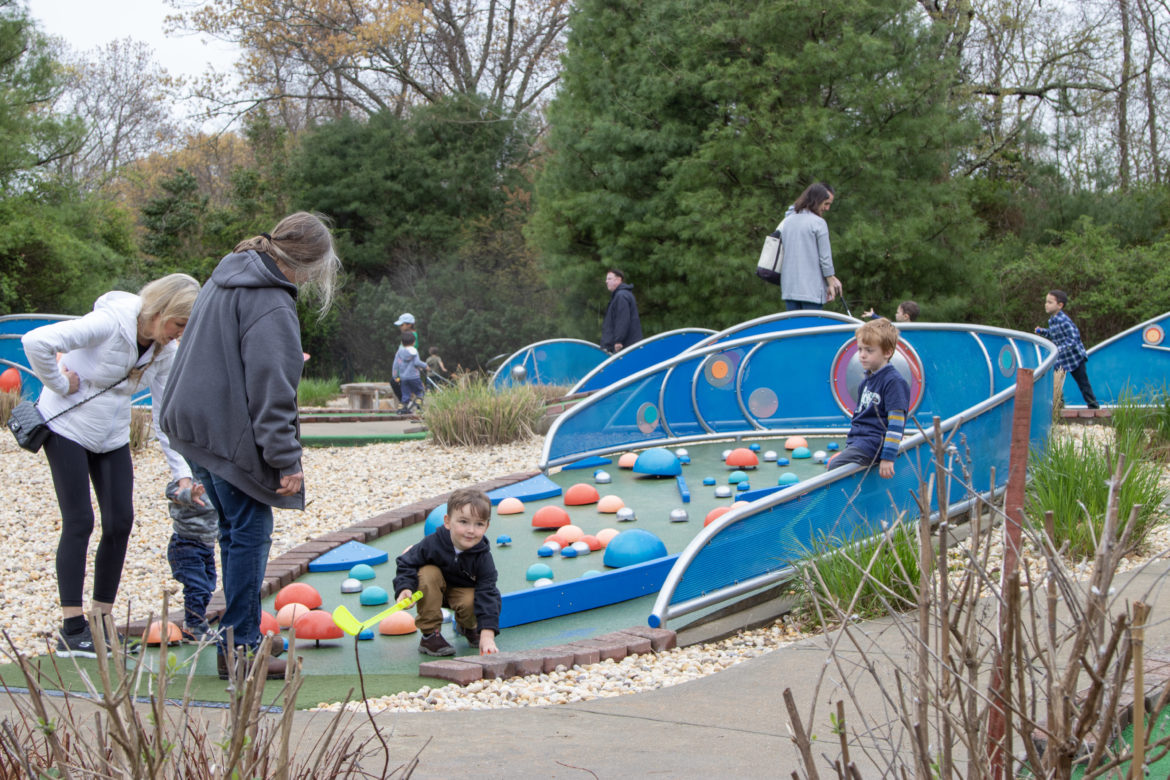 CMEE mini golf course fun