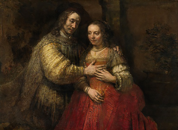 "The Jewish Bride" by Rembrandt, Image: Courtesy SAC
