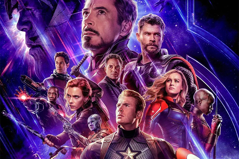 "Avengers: Endgame" poster art