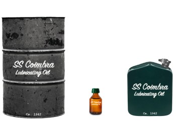 Vintage Coimbra Oil packaging specs