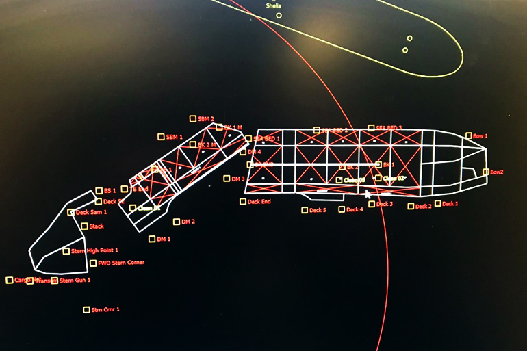 Coimbra wreck assessment