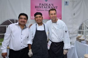 Paola’s Restaurant: Ramone Alvarracin, Noa Martinez and Stefano Marracino