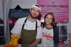 The Gumbo Bros' Adam Lathan and Amy Lavoilette