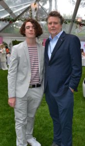Director Tom Dunn with his son Jack