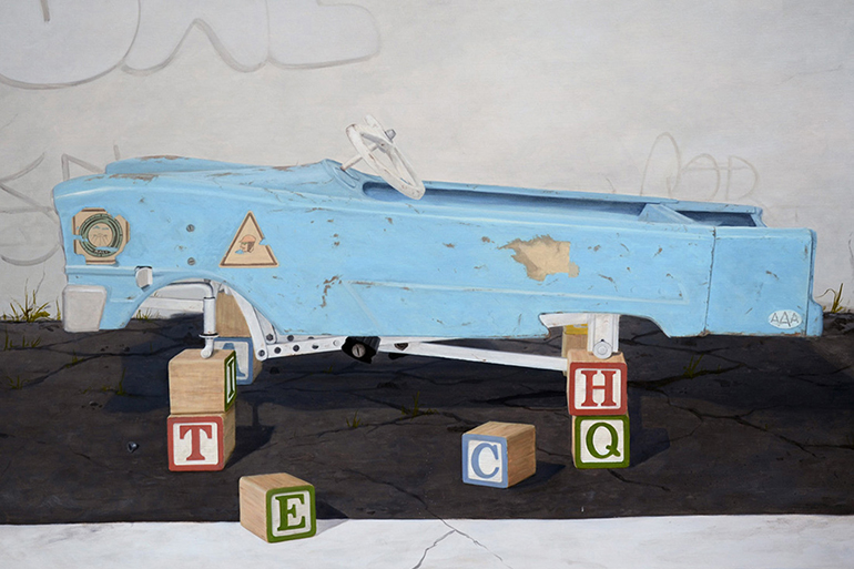 "Up on Block," Image: Courtesy White Room Gallery