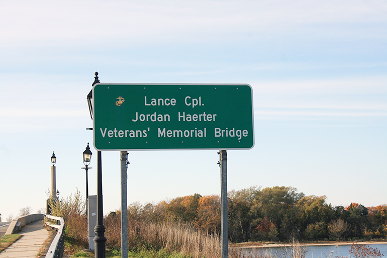 Lance Corporal Jordan C. Haerter Veterans Memorial Bridge