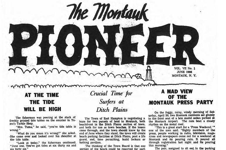June 1966 Montauk Pioneer cover (cropped)