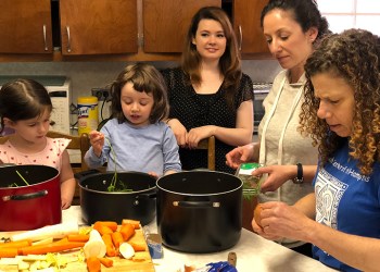 Cooking for Mitzvah Day