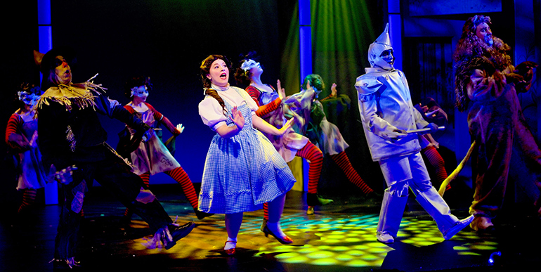 "The Wizard of Oz" dance number at Theatre Three