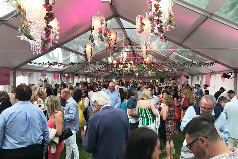 Dan's Rosé Soirée 2019 crowd
