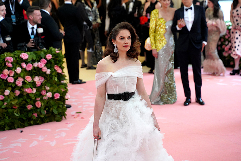 Ruth Wilson wore elegant tulle at the Met Gala