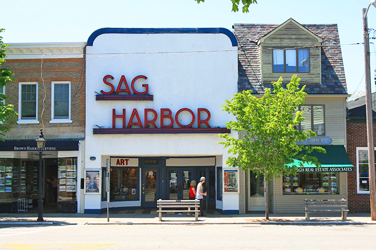 Sag Harbor Cinema before the fire, Photo: Oliver Peterson