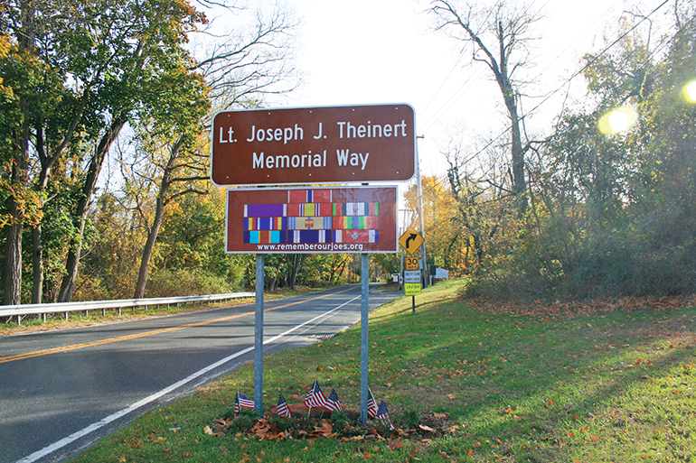 Joseph J. Theinert Memorial Way on Shelter Island