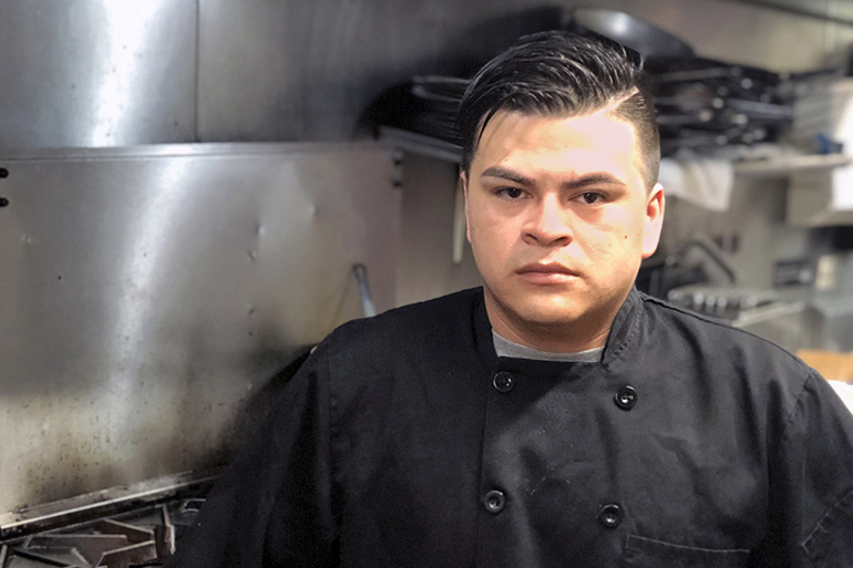 Hamptons Farms chef Jesus Ramirez
