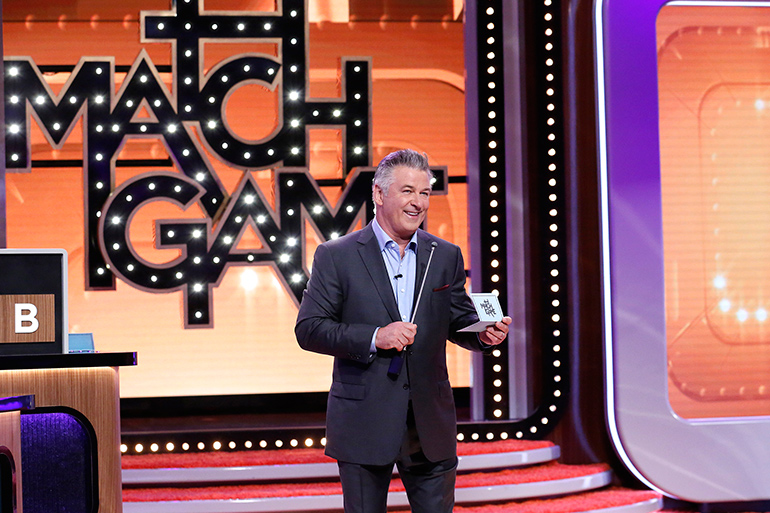 Alec Baldwin hosts "Match Game" on ABC