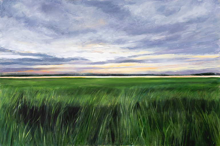 "Dune Road, Hampton Bays" by Jean Arena